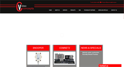 Desktop Screenshot of cvideoconcepts.co.za